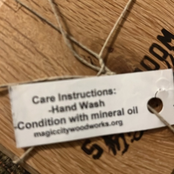 wooden coasters - set of 4 - Picture 2 of 2